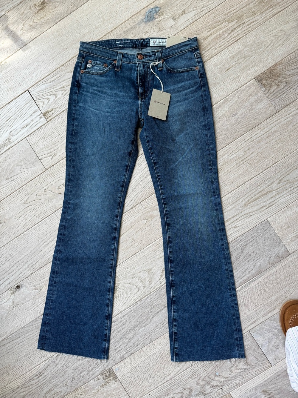 NWT AG Jeans Angel Low Rise Boot Cut Jeans sz 26